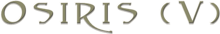 osiris (v)